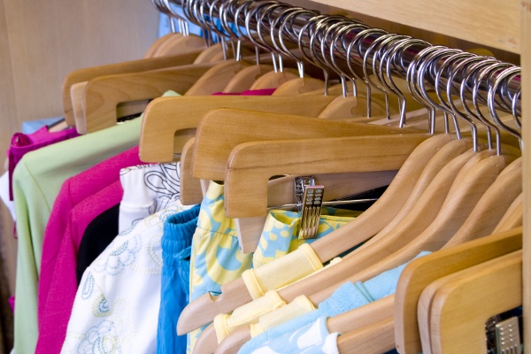 Shopping Womans Clothes Hanging Up On Rack 2 Shopping Womans Clothes Hanging Up On Rack 2