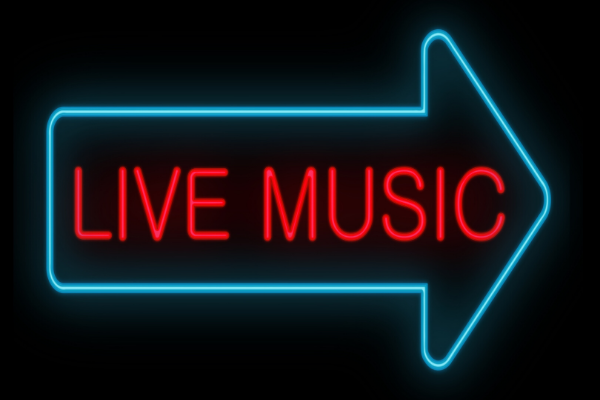 Live Music Neon Arrow 5 Live Music Neon Arrow 5