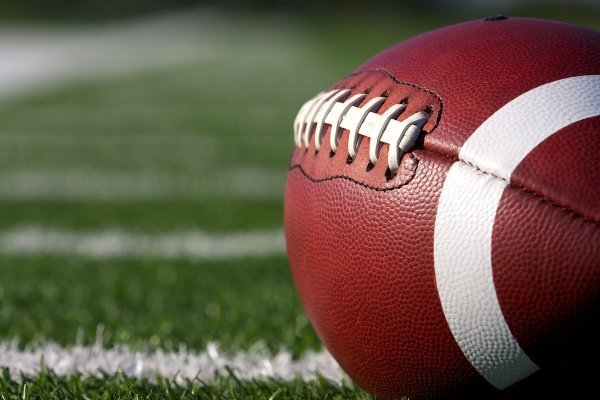 Football Closeup On Field 6 Football Closeup On Field 6