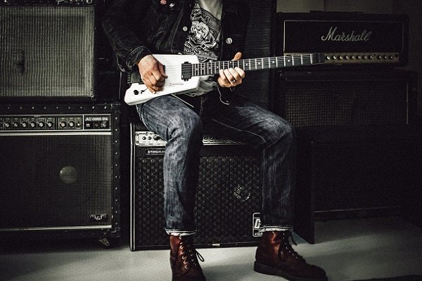 Band Man Playing Electric Guitar 2 Band Man Playing Electric Guitar 2